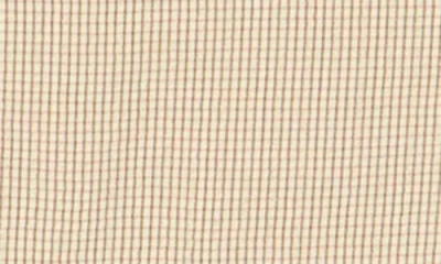 Max Studio Textured Miniskirt In Brown