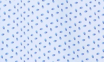 Construct Leaf Button-down Shirt In Blue