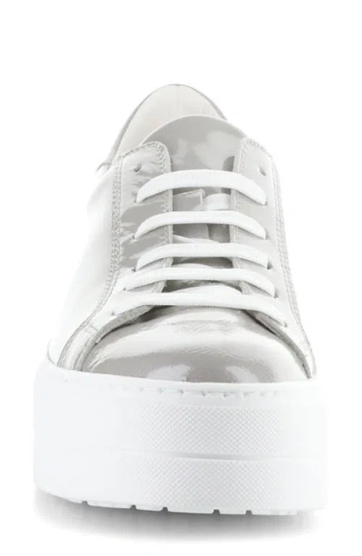 Bos. & Co. Maya Platform Sneaker In White