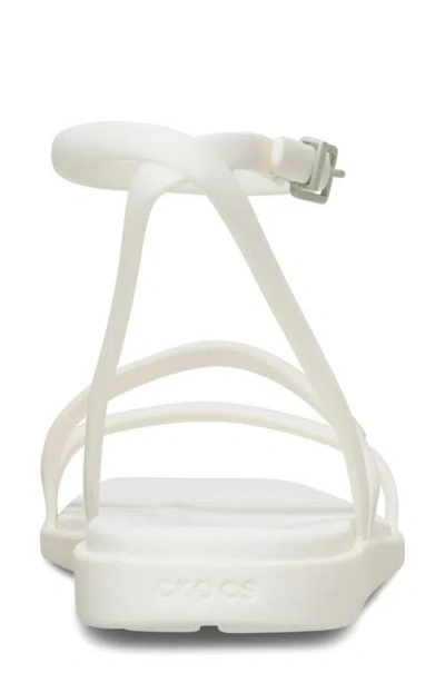 Crocs Miami Ankle Strap Sandal In White