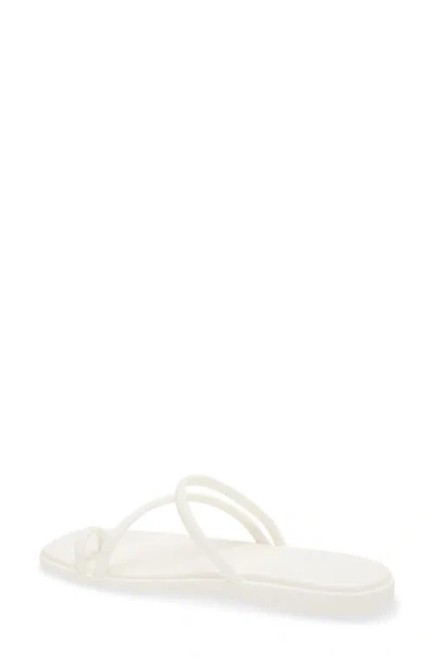 Crocs Miami Toe Loop Sandal In White