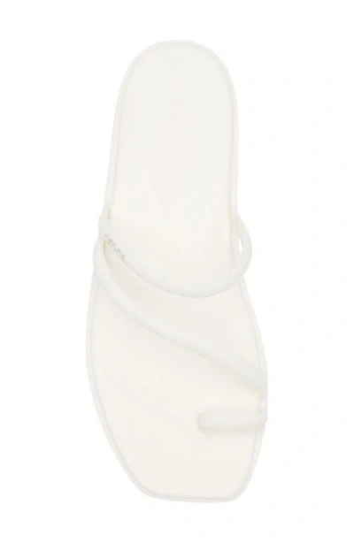 Crocs Miami Toe Loop Sandal In White