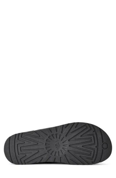 Ugg Otzo Flat Sole Open Toe Sandals In Black