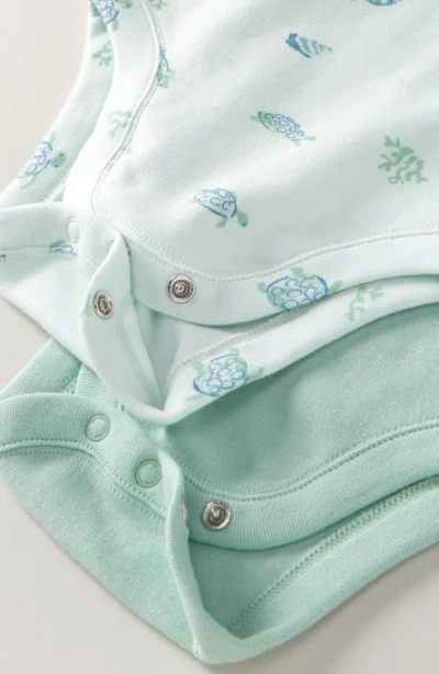 Nordstrom Assorted 2-pack Bodysuits In Green