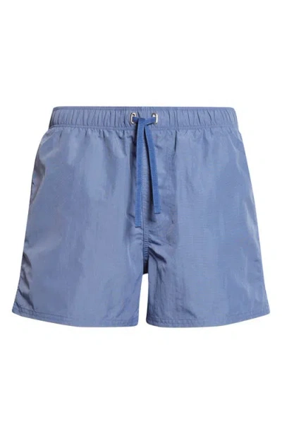 Givenchy Drawstring Swim Shorts In Blue