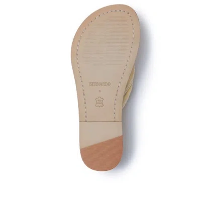 Bernardo Miami Knotted Strap Sandals In Neutral