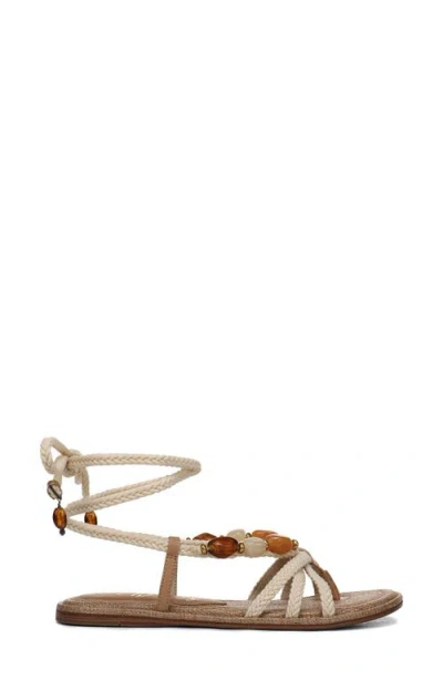 Sam Edelman Rori Ankle Wrap Sandal In Neutral