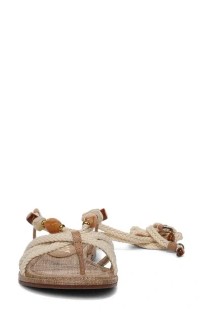 Sam Edelman Rori Ankle Wrap Sandal In Neutral