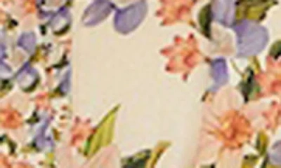 Farm Rio Sand Hilo Belted Short-sleeve Mini Dress In Neutral