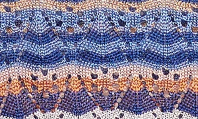 Ulla Johnson Lunaire Stripe Pointelle Knit Top In Multi