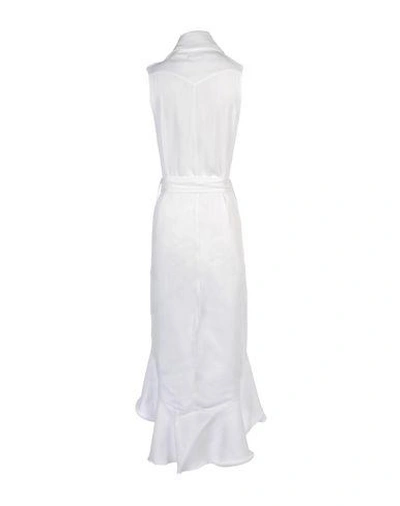 Shop Jean Paul Gaultier Long Dress In White