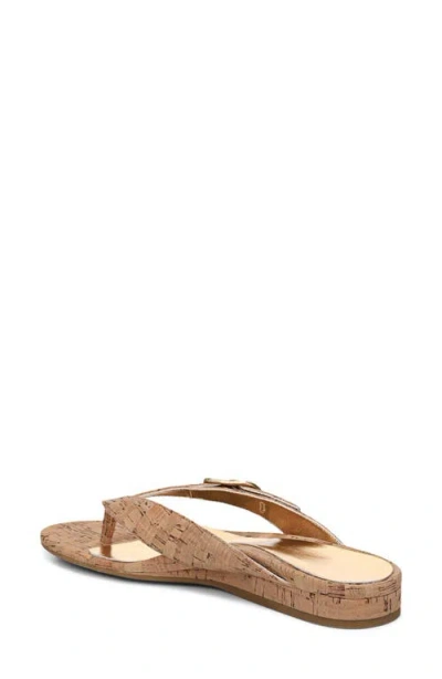 Vionic Grove Toe Post Sandal In Brown