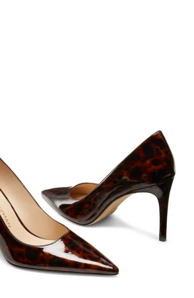 Stuart Weitzman 75mm Stuart Power Pointed-toe Stiletto Pumps In Multi
