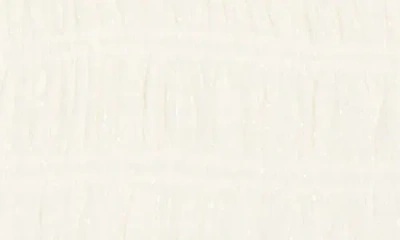 Paige Rive Smocked Top In White