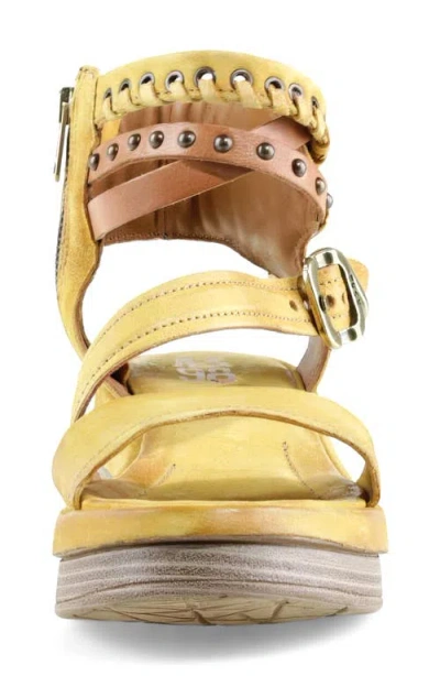 As98 A.s.98 Spaulding Ankle Strap Sandal In Multi