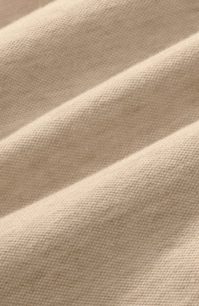 Mizzen + Main Mizzen+main Kpi Quarter Zip Pullover In Brown