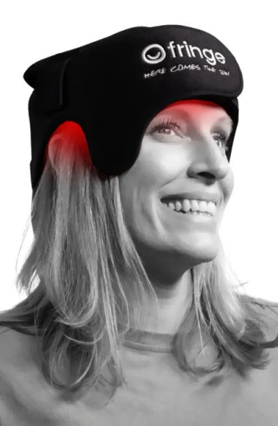 Fringe Red Light Therapy Head Wrap In Red