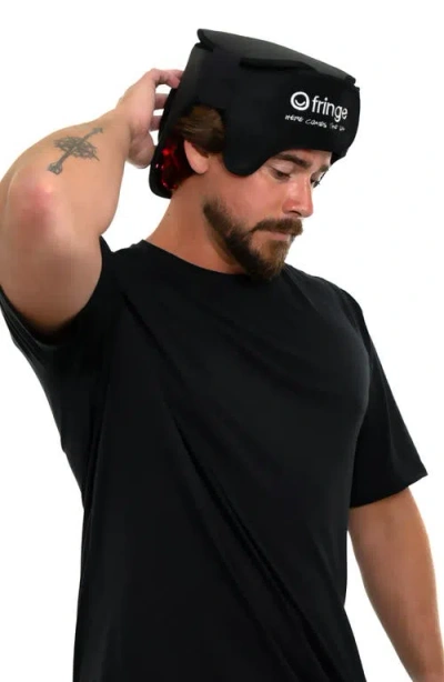 Fringe Red Light Therapy Head Wrap In Red
