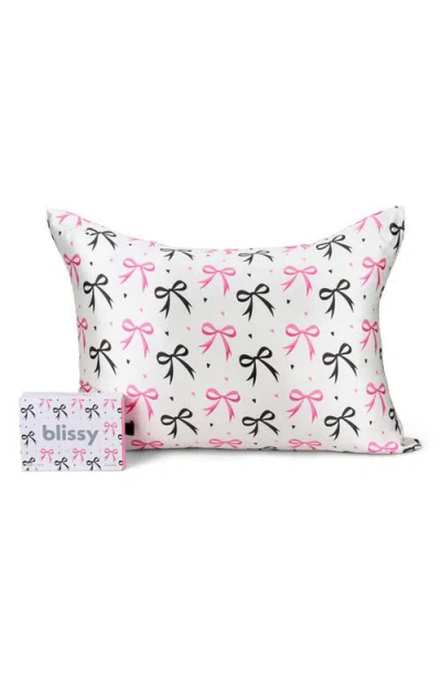 Blissy Mulberry Silk Pillowcase In White