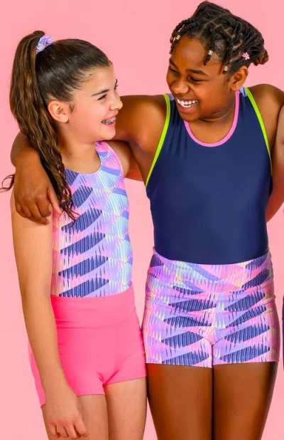 Destira High Waisted Performance Short In Multi