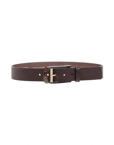 Dsquared2 Belts In Dark Brown