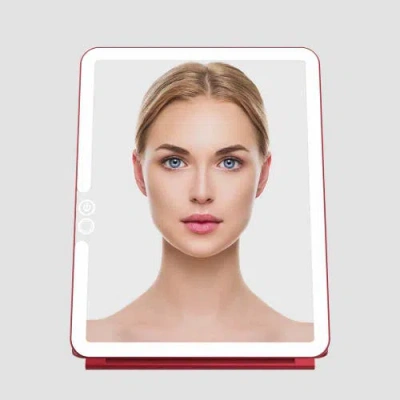 Luna London Eclipse Mirror In Red