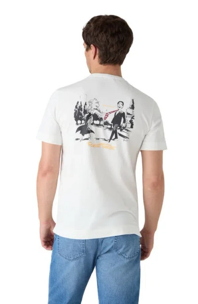 Robert Talbott Stretch Jersey Graphic Dean Tee In Multi