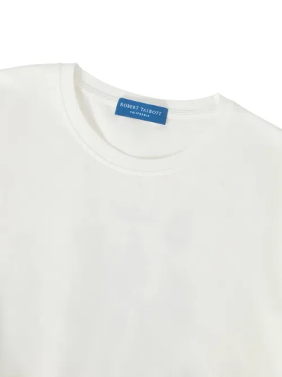 Robert Talbott Stretch Jersey Graphic Dean Tee In Neutral