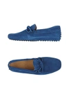 Tod's Loafers In Blue