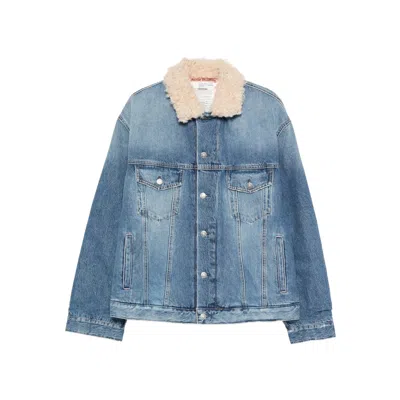 Acne Studios Long Sleeve Jacket In Blue