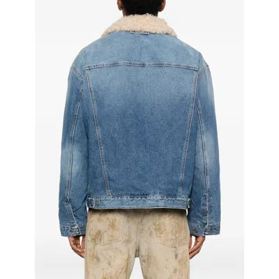 Acne Studios Long Sleeve Jacket In Blue