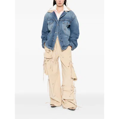 Acne Studios Long Sleeve Jacket In Blue