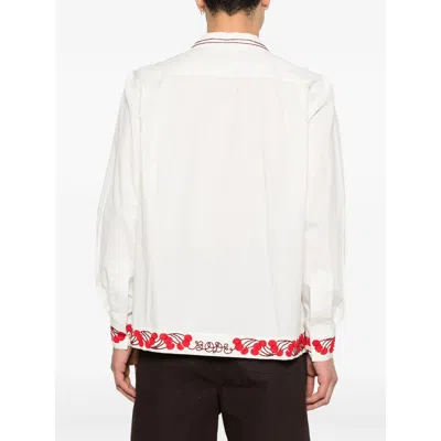 Bode White Shirts Men In Multi