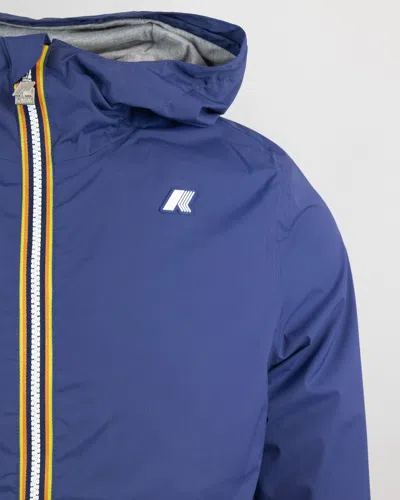 K-way Lightweight Versatile Rain Coat For Men In Blue