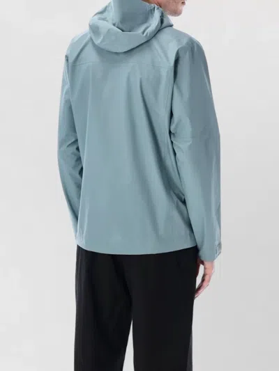 Patagonia Waterproof 3-layer Boulder Fork Jacket With Adjustable Features In Blue