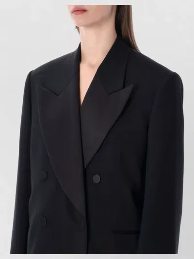 Dries Van Noten Sophisticated Wool Blend Jacket For Women In Black