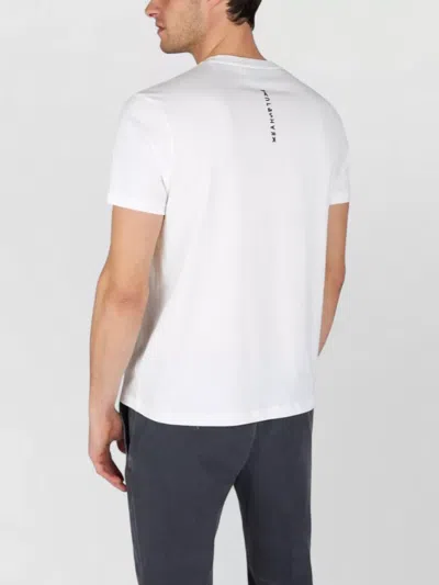 Paul & Shark Lightweight Cotton Jersey T-shirt With Print In White