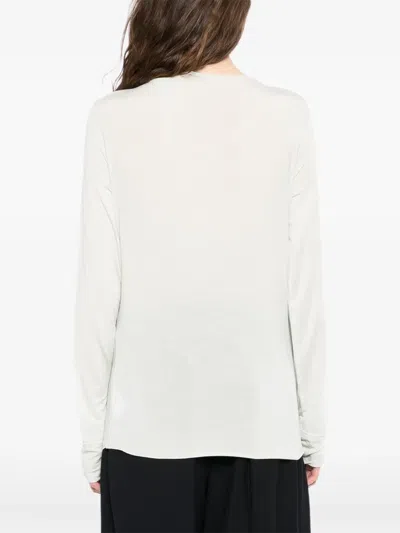 Open Yy Hooked T-shirt In White