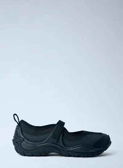 Crocs Terre Ballet Core Sneakers In Black