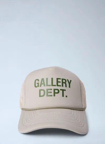 Gallery Dept. Embroidered Mesh-back Baseball Cap In Neutral
