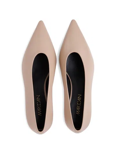 Marccain Pointed Pumps In Neutral