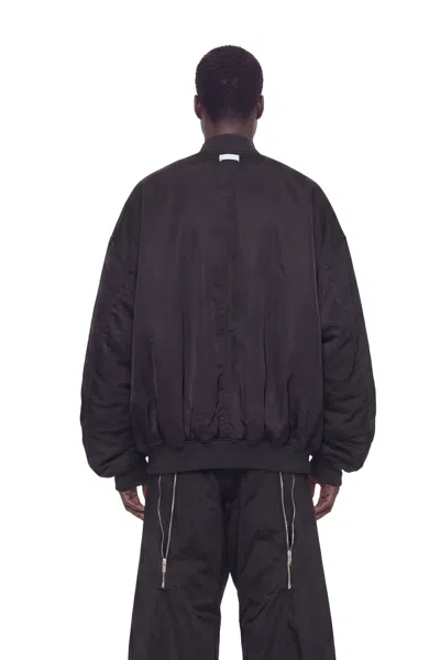 Nvl-garde Oversized Bomber Jacket In Black
