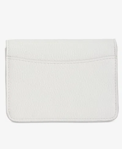 On 34th Angii Solid Zip-around Wallet, Macy's Exclusive In White