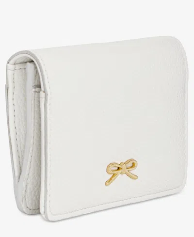 On 34th Angii Solid Zip-around Wallet, Macy's Exclusive In White