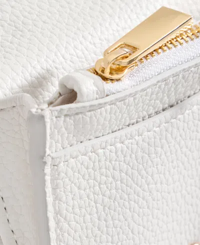 On 34th Angii Solid Zip-around Wallet, Macy's Exclusive In White