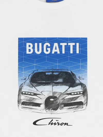 Bugatti Graphic T-shirt In White