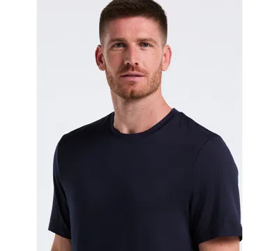 Perry Ellis Portfolio Men's Crewneck Pajama T-shirt In Blue