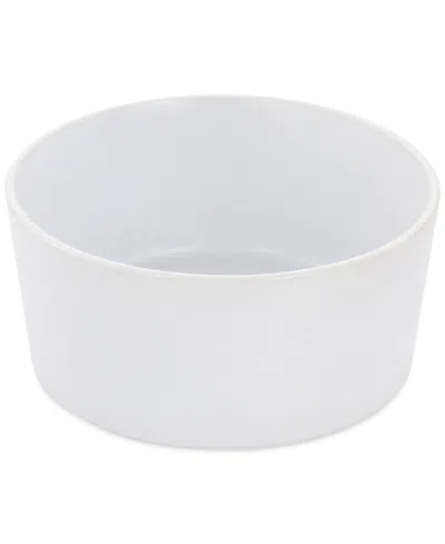 Elama Luxmatte White 16pc Dinnerware Set In White