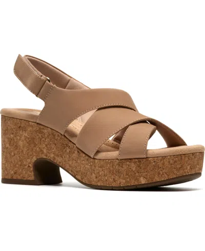 Clarks Nerisa Grace Sandal In Brown