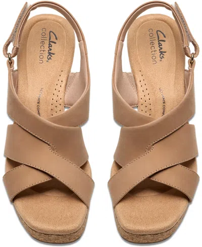 Clarks Nerisa Grace Sandal In Brown